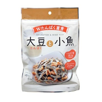 【江戶物語】Okabe 岡部 大豆小魚乾 40g 沙丁魚乾 即食小魚乾 調味小魚干 下酒零食 日本原裝 日本進口