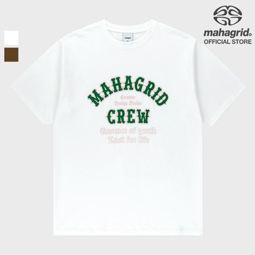 [Mahagrid] Mahagrid Crew T 恤_中性_韓式MAHAGRID CREW TEE