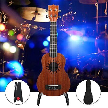 Concert Ukulele, 21in 4-String Portable Ukulele for Beginners for Adult