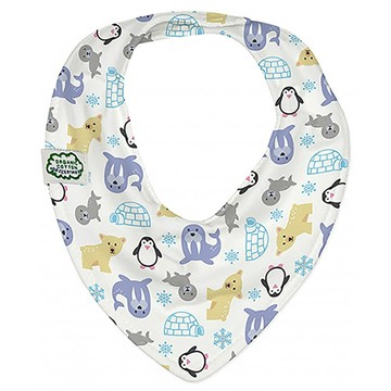 ImseVimse-有機棉領巾型圍兜(極地探險)