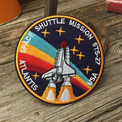 アルマゲドン スペースシャトル ＳＴＳ－９８ 刺繍ワッペン 見易かっ