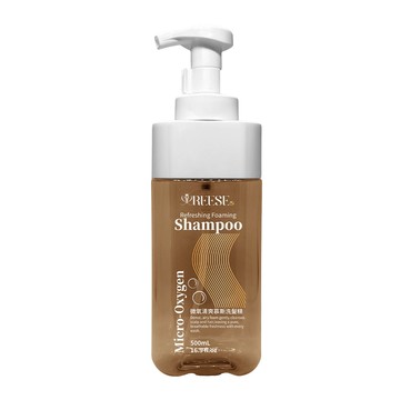 【REESE】微氧清爽慕斯洗髮精500ml-30瓶入