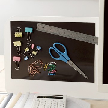 日本 霜山 A4磁鐵磁力貼板(附背膠)-3入