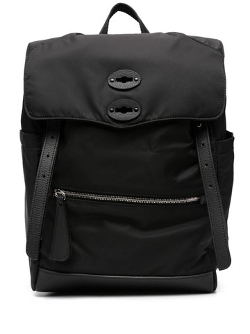 Zanellato - Milo Tokyo padded backpack - women - Polyester/Leather - One Size - Black
