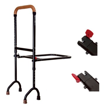 【海夫健康生活館】悅康品家 福雅致 宅福守 移動扶手 床邊扶手(起身加固款)