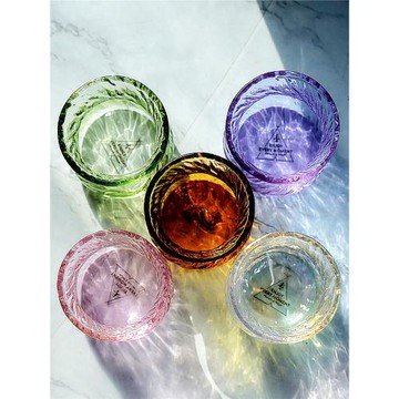 原創|火箭家冰川紋品鑒杯聞香瓶 墩墩杯耐熱玻璃分享壺手沖咖啡壺