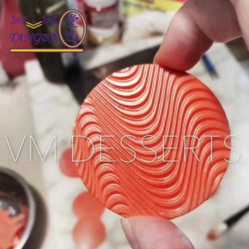 tanbga堂巴 11克 5.5cm8連波浪巧克力模具 波浪片 巧克力烘焙模具