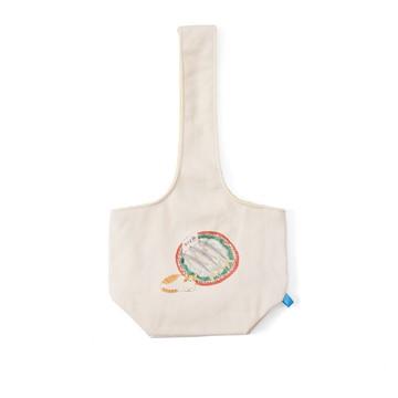 知音文創｜帆布印花飲料提袋 貓咪魚