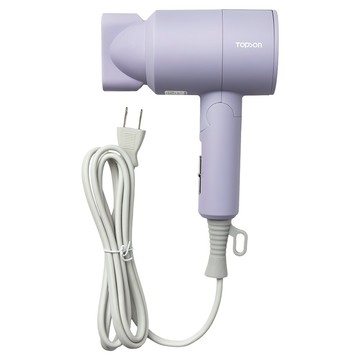 TOPSON 速乾負離子摺疊吹風機  藍鈴紫  NB-2300