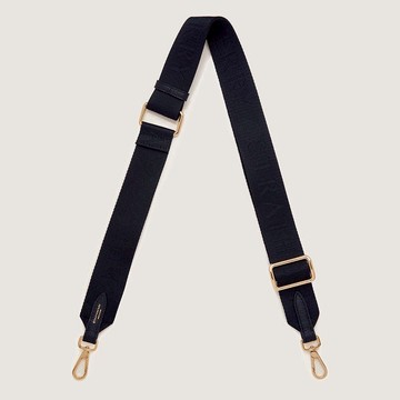 Strathberry - Adjustable Webbing Strap - Navy
