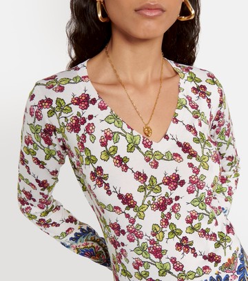 Etro Printed silk-blend sweaters