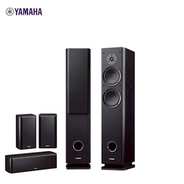 YAMAHA 台灣公司貨 貝多芬家庭劇院喇叭組合 / NS-F160+NS-P160+NS-SW300(黑木紋) / 5.1喇叭組