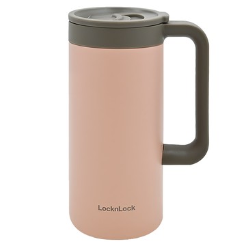 LocknLock 樂扣樂扣 不鏽鋼馬克杯 473ml  粉色  1個