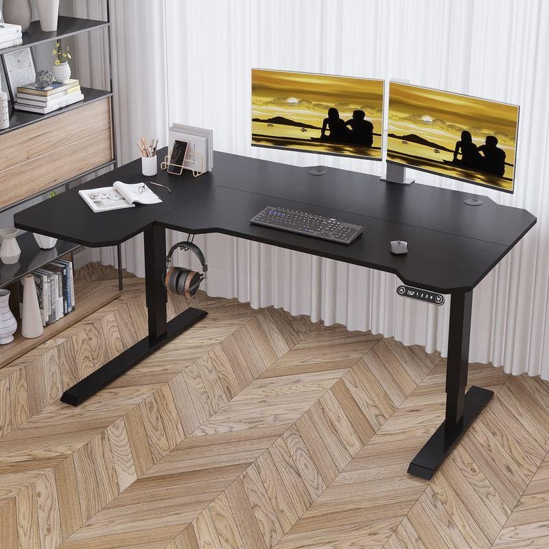 超歓迎された】 つくえ 電動式スタンディングデスク パソコンデスク