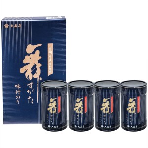 舞すがた 味のり卓上詰合せ〔味付のり(10切50枚)4個(PET容器入)〕※沖縄・離島配送不可