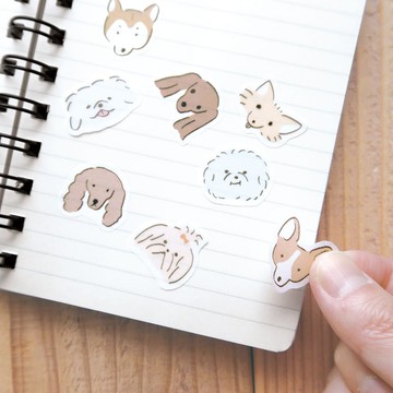 MATOKA DECO FLAKE STICKER Doggy