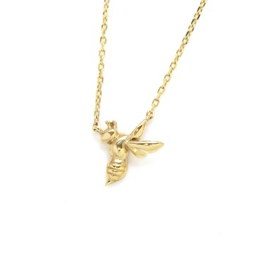 【BIZOUX】Fortuna 蜜運之蜂 K10黃金 項鍊