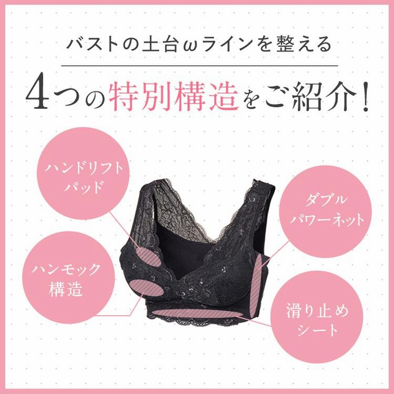ナイトブラ LUNA ブラ累計販売200万枚突破 公式 LUNAナチュラル