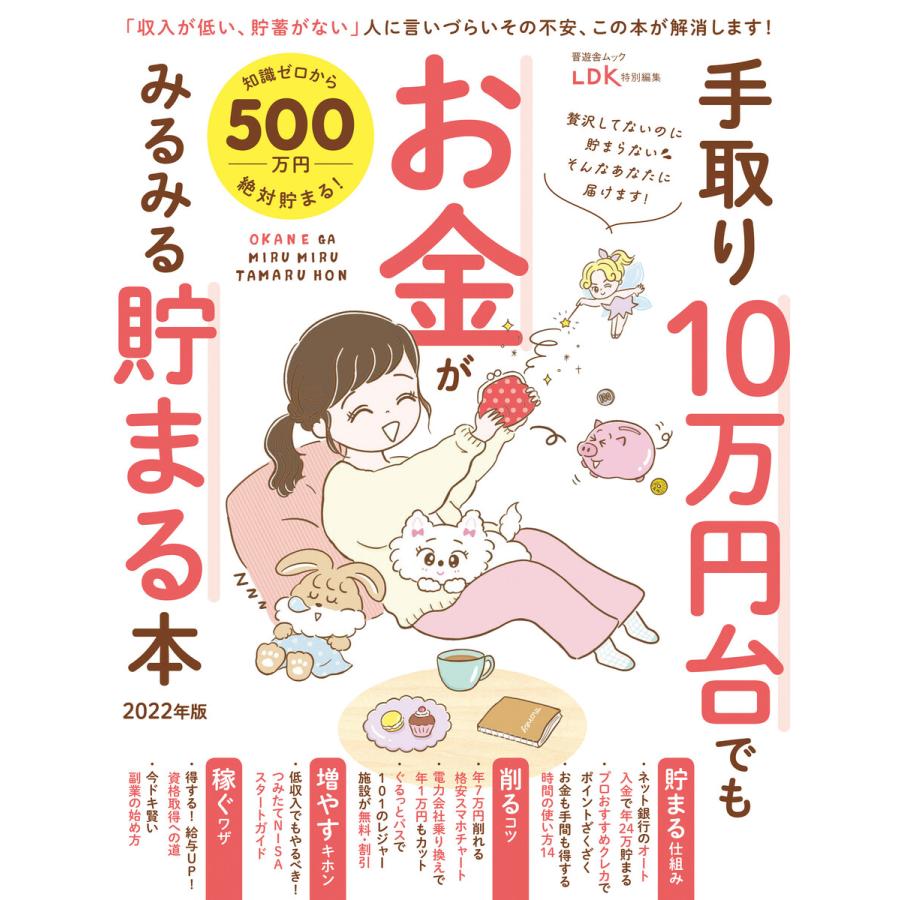 手取り10万円台でもお金がみるみる貯まる本 2022年版