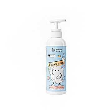 【oh care 歐克威爾】二合一寶寶洗髮沐浴露500ml