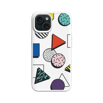 iPhone 15 SolidX 白 - Curious 80’s  好奇八O - 碰碰狀狀