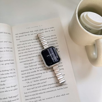 細款不規則造型 Apple Watch 金屬錶帶
