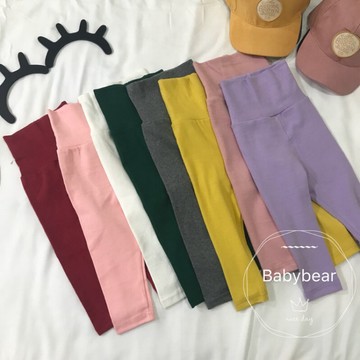 【BabyBear】現貨 獨家訂製 童裝 純棉 兒童長褲 兒童護肚褲 兒童保暖褲 兒童高腰褲 兒童打底褲 PH0026