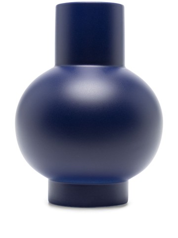 raawii - Strøm Large Vase - women - Bone China - One Size - Blue