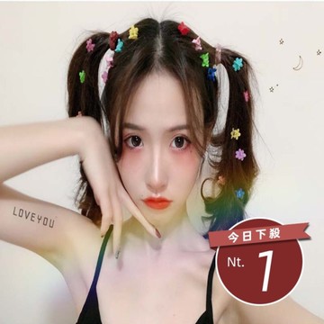 【台灣發貨】網美同款 韓版糖果甜美色系小髮夾 小夾子 劉海夾 髮飾 髮夾