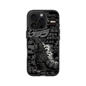 iPhone 16 Pro Clear 酷墨灰 - 哥吉拉 Godzilla - 哥吉拉大時代
