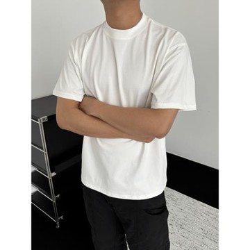 GROZNY美式240g落肩冰皮涼感Boxy寬松索羅娜cleanfit短袖T恤男夏