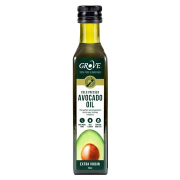 GROVE 克羅福 冷壓初榨酪梨油 辣椒風味  250ml  1瓶