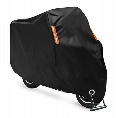 Softclub バイクカバー 厚手 420Dオックスフォード素材 バイク用 カバー50cc/125cc 防雨 防雪 丈夫 盗難防止 風飛び防止 S-