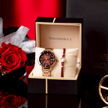 【Theodora's】手錶禮盒-女款 Aeon-緣[小錶面] 腕錶