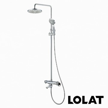 【LOLAT】恆溫花灑SPA淋浴水龍頭 STP1463K｜一指切換/鉻_廠商直送