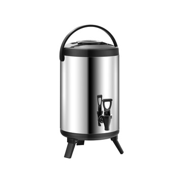 泡茶必備 飲料保冰桶6L-保冰桶 保溫桶 飲料桶 冰桶 奶茶桶 茶水桶 不鏽鋼冰桶 儲冰桶