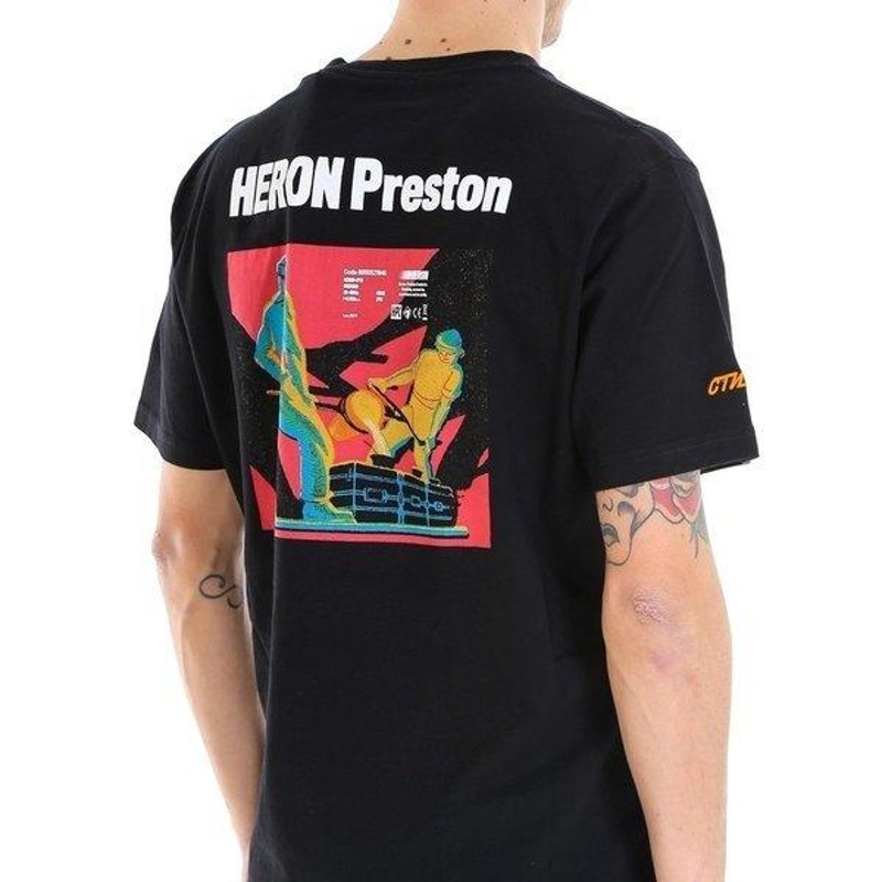 HERON PRESTON ヘロンプレストン 半袖 Tシャツ Metal Worker T-Shirt