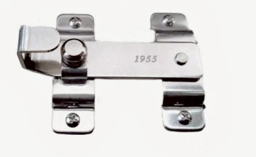 【1955city】6113-1  兩用打掛 門扣 門鎖推拉門扣門閂 拉門鎖 門勾【不銹鋼色55mm小】