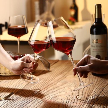 紅酒杯家用套裝奢華高腳杯大號勃艮第水晶玻璃創意葡萄酒杯醒酒器