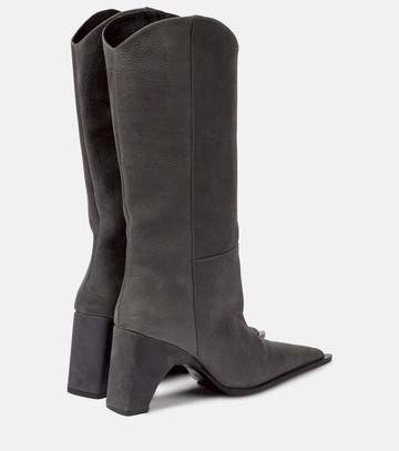 Coperni Bridge leather knee-high boots