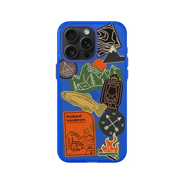 iPhone 15 Pro Max Clear 激光藍 - Nature Explorers 自然探索指南 - 野放自我