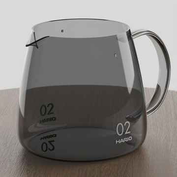 HARIO 好璃奧 V60 BARISTA 02咖啡壺 VBS-60-GR-TW  600ml  1個  單件