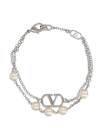 valentino garavani "vlogo signature" bracelet
