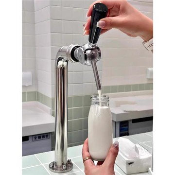 自助打牛奶機龍頭不銹鋼酒柱椰汁機奶茶豆漿機自助牛奶機扎啤機