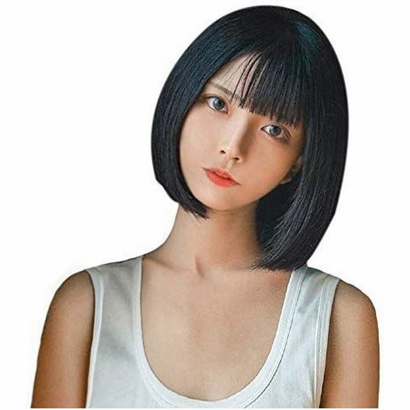 かわいい姫様 ウィッグ ショート ボブ かつら ウイッグ おしゃれ 可愛い ストレートウィッグ 前髪 ぱっつん 空気感 小顔 フェミニンボブ 通販 Lineポイント最大get Lineショッピング