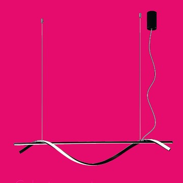 LED 38W 三色變光 質感線條餐吊燈 14-7039-1