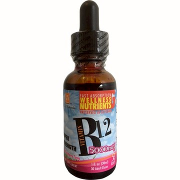 Vitamin B12 Cyano 1 Oz by L. A .Naturals