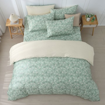 鴻宇 HongYew - 雙人加大床包枕套組 100%精梳棉 純棉-菲歐娜