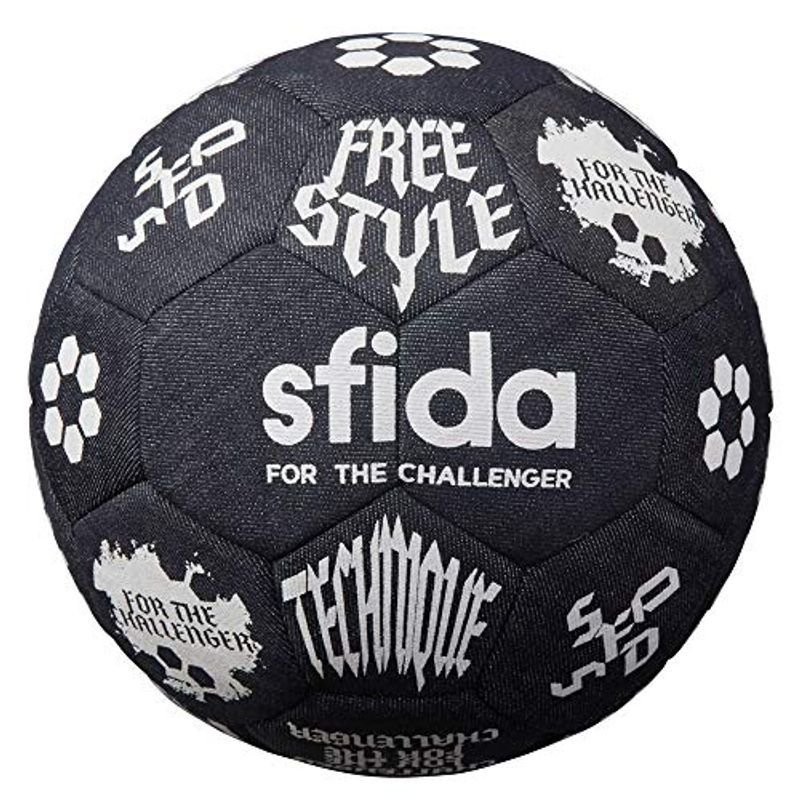 スフィーダ Sfida デニム フリースタイル リフティング フリースタイルボール サッカー ボール 練習用 Black ブラック Bsf 通販 Lineポイント最大get Lineショッピング