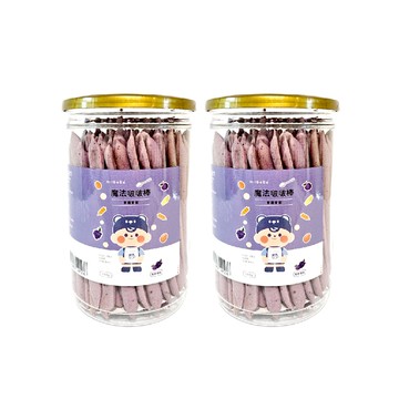 Hibebe - 魔法啵啵棒-藍莓葡萄 (2入組)-150g/罐